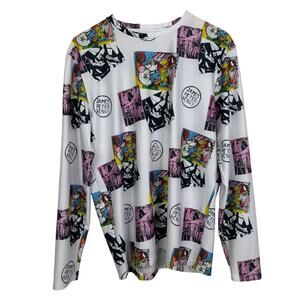 5 for $25| Swimnista x James Peter Henry Good Vibes Rashguard Art Toss Shirt NWT